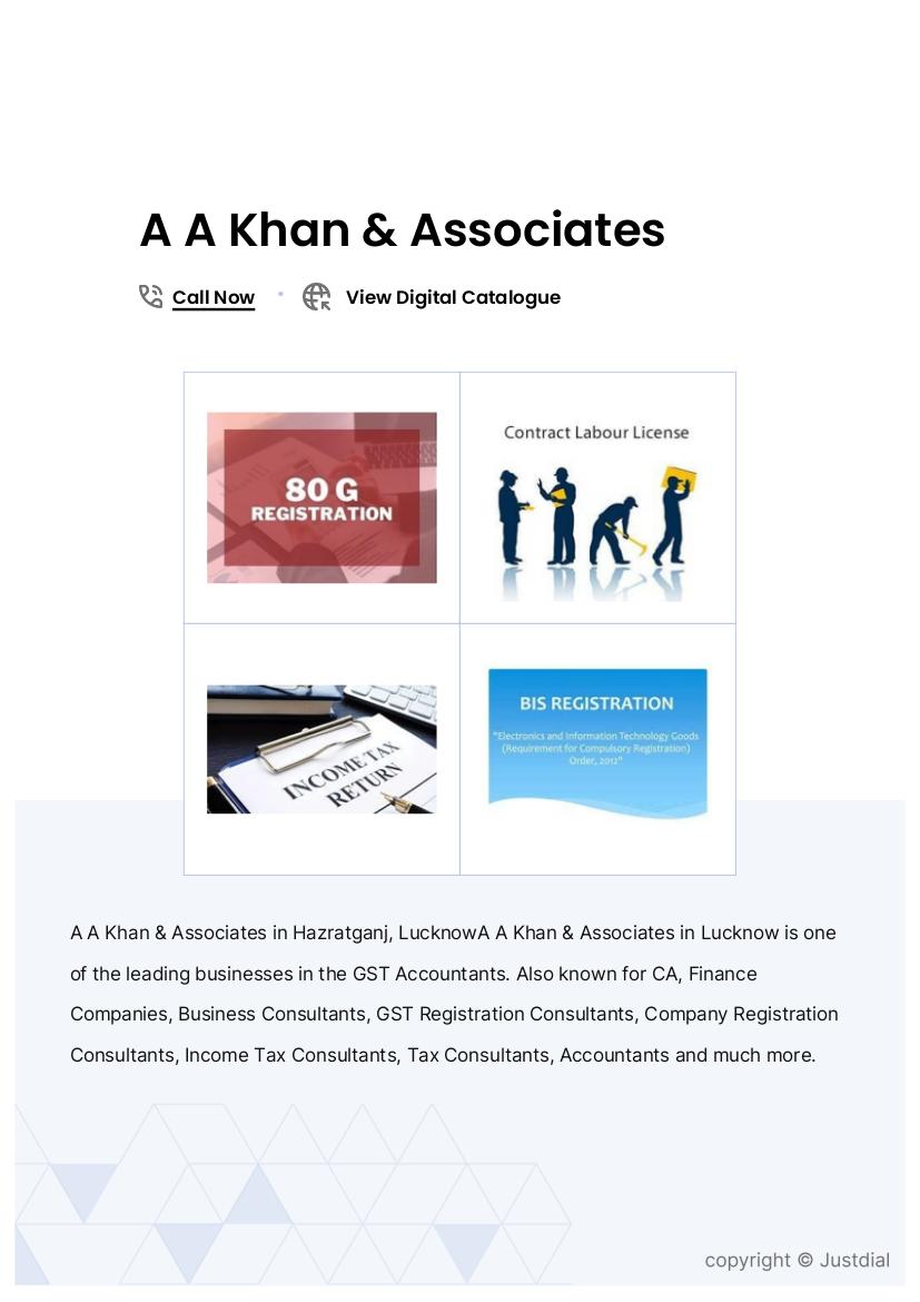 A A Khan & Associates
