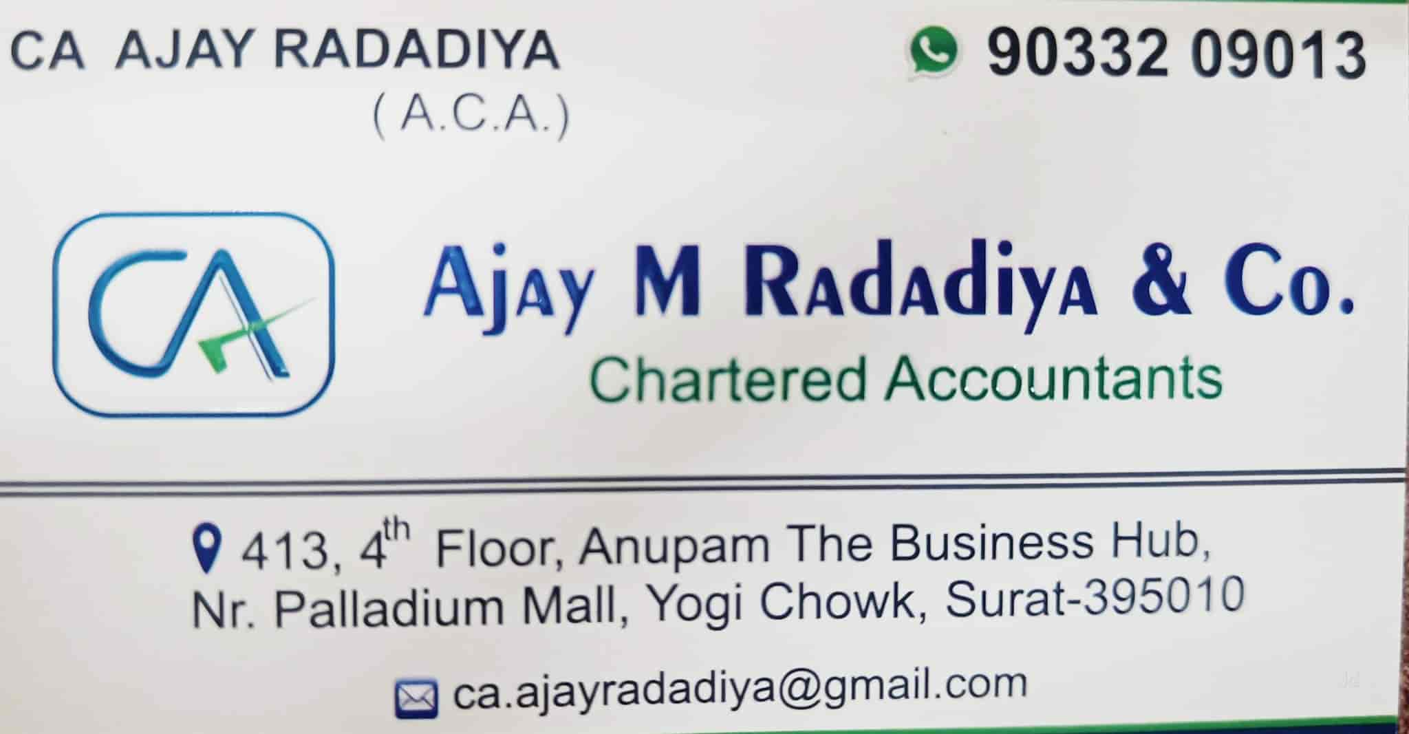 Ajay M Radadiya