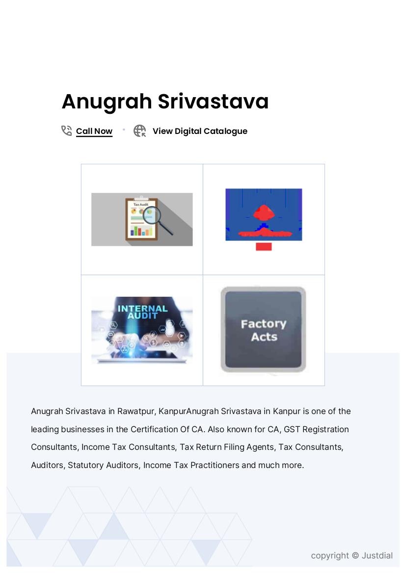 Anugrah Srivastava