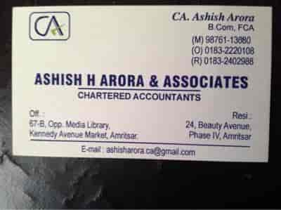 Ashish H Arora & Associates