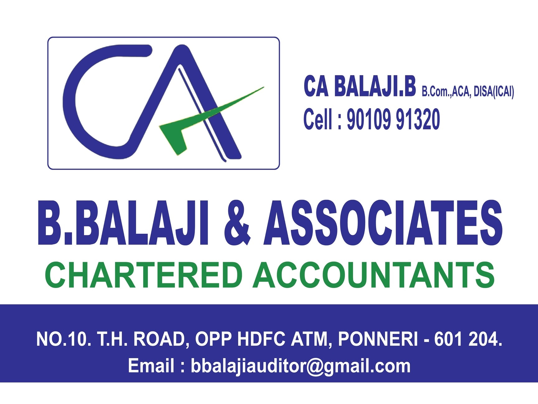 B Balaji And Associates