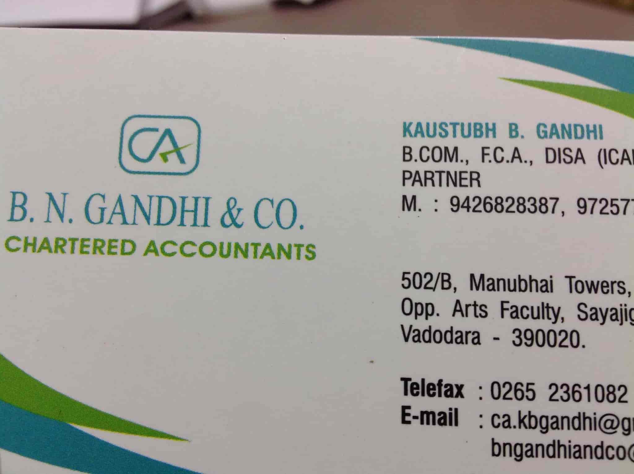 B N Gandhi And Company