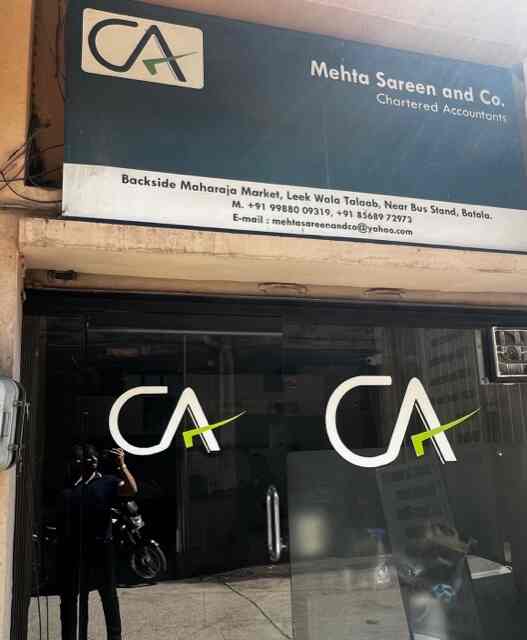 CA - MEHTA SAREEN AND CO. (CHARTERED ACCOUNTANTS)