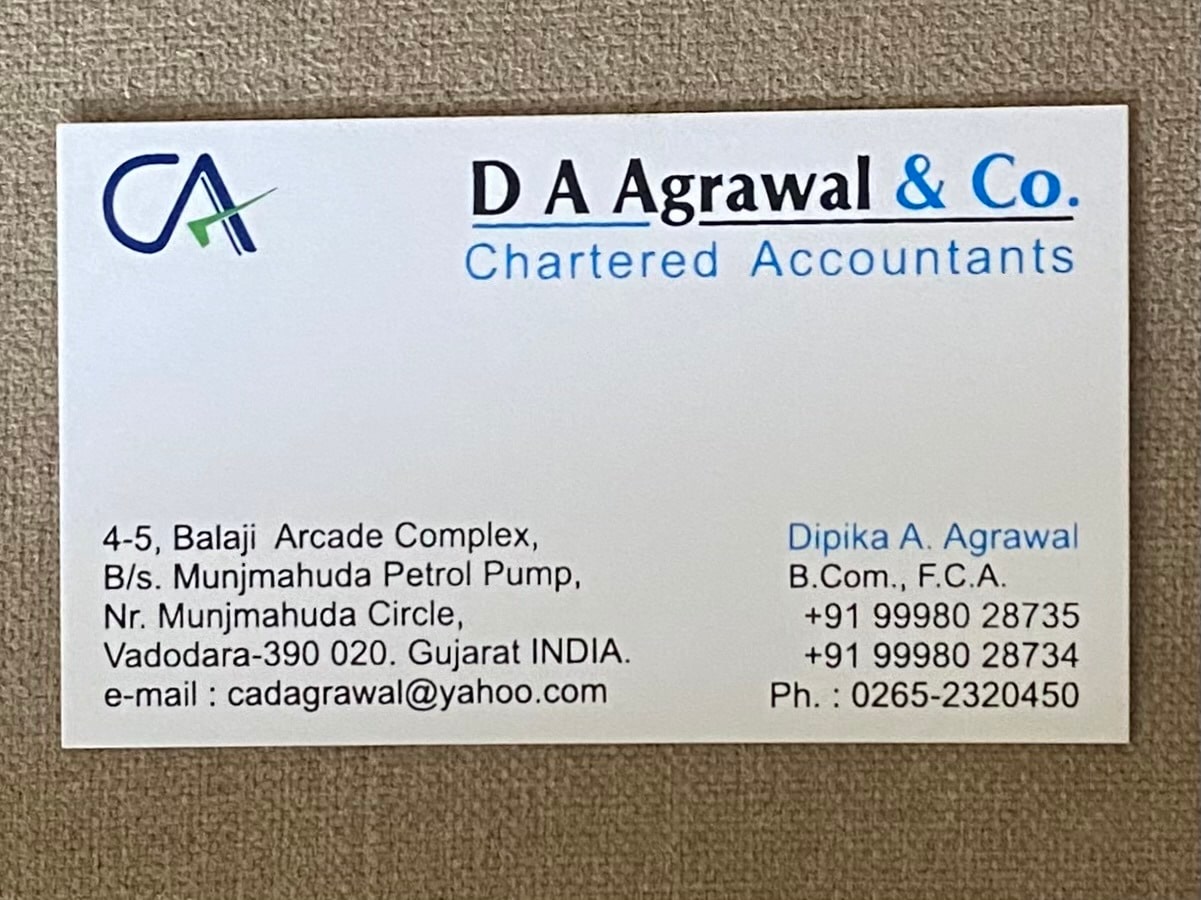 D A Agrawal & Co