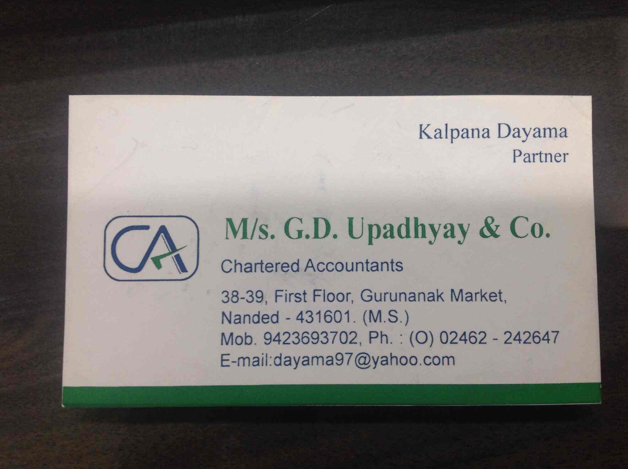G D Upadhyay & Company
