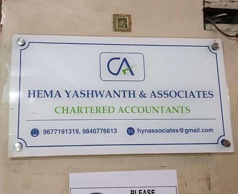 Hema Yashwanth & Associates Chartered Accountants