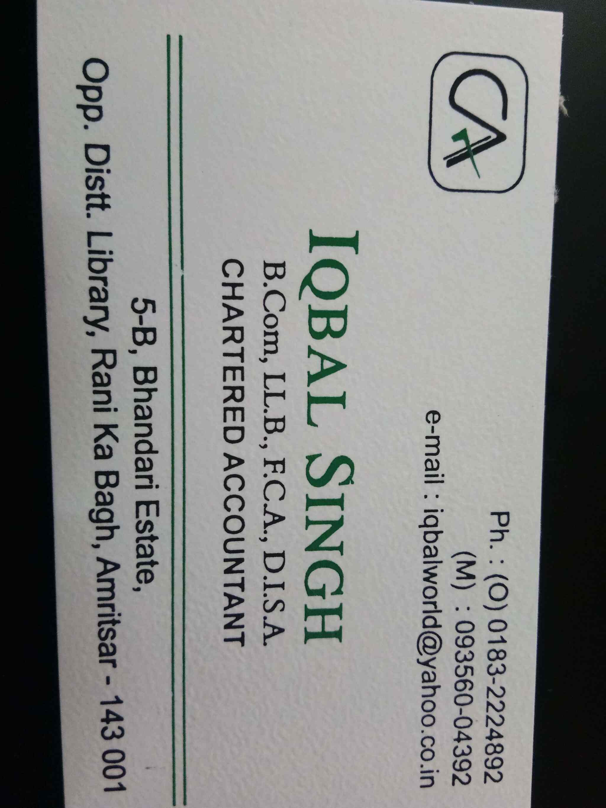 Iqbal Singh