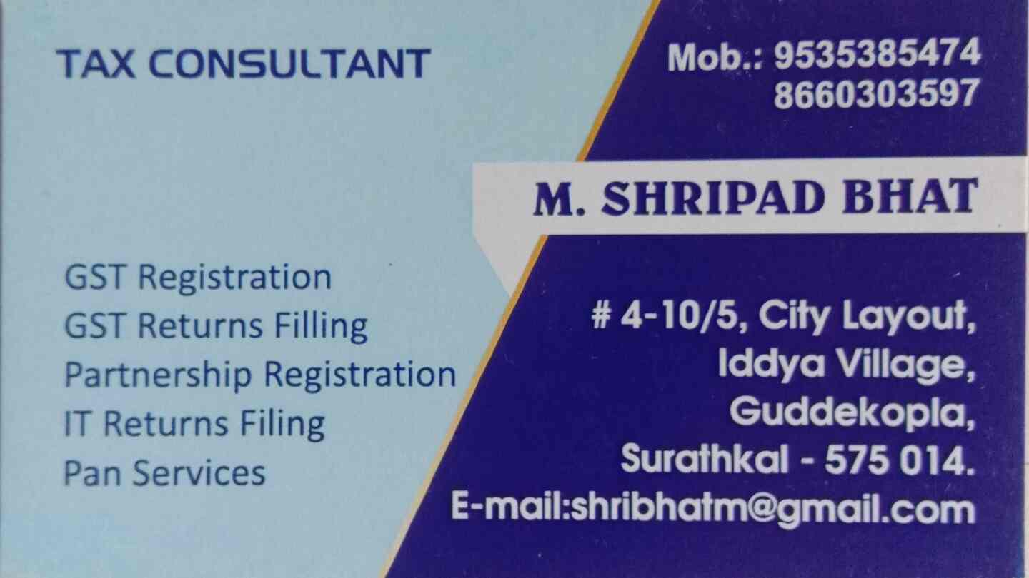 M Shripad Bhat