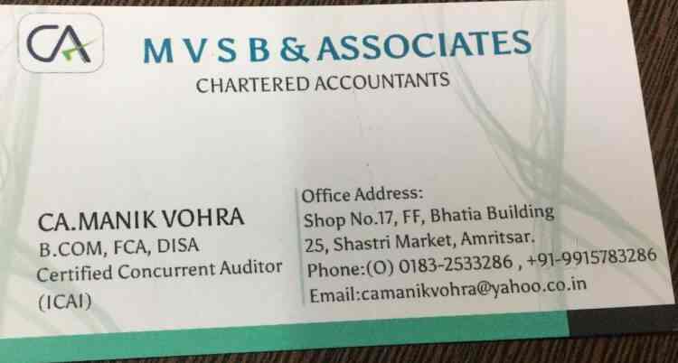 MVSB & Associates