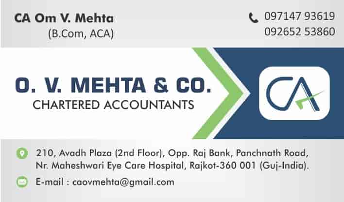 O V Mehta & Co