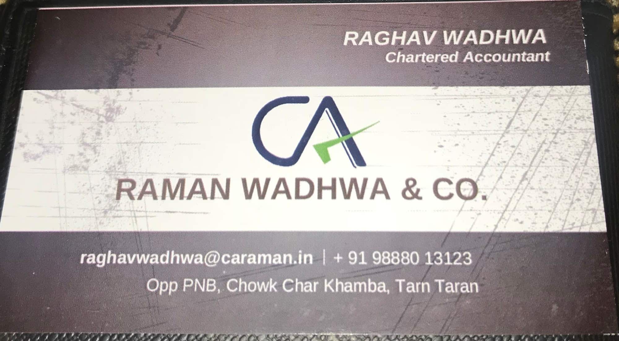 Raman Wadhwa & Co