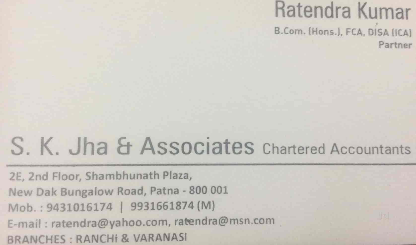 S K Jha & Associates