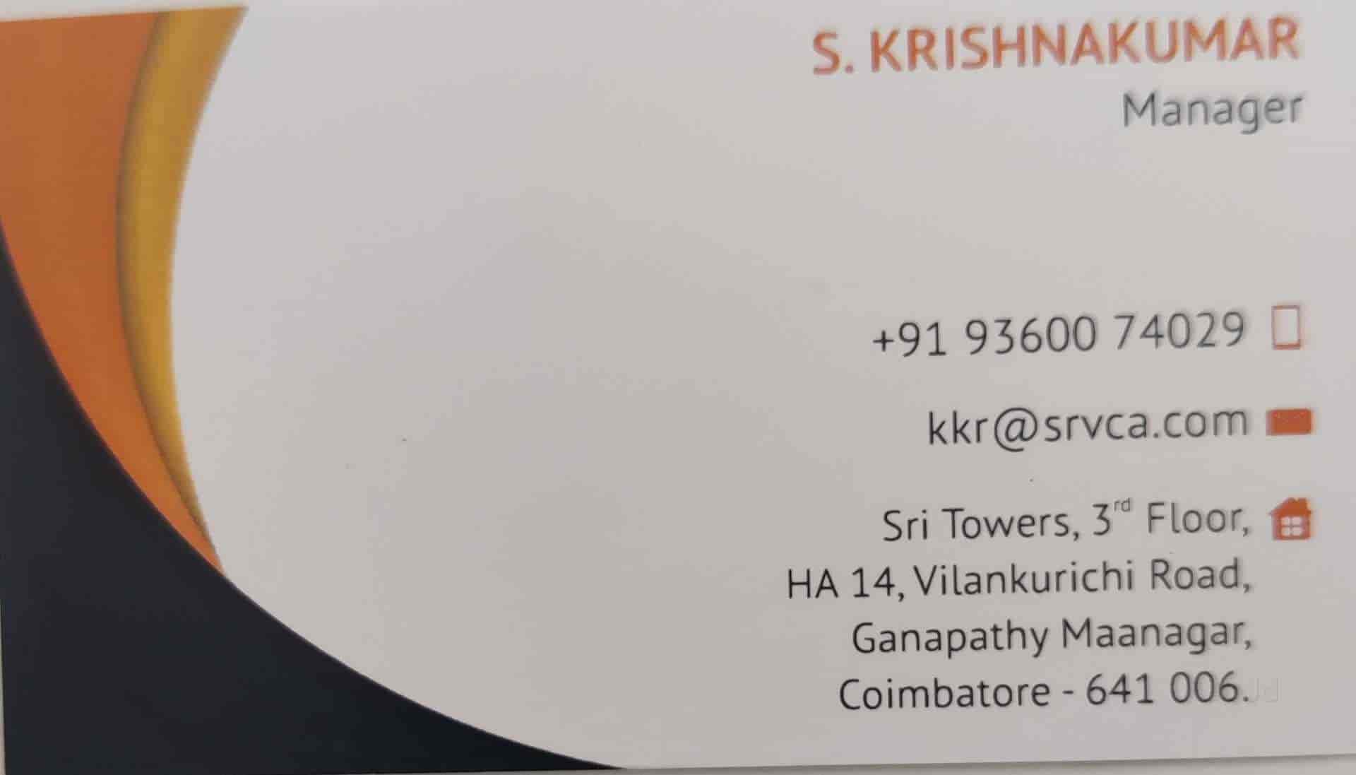 S R V & Associates