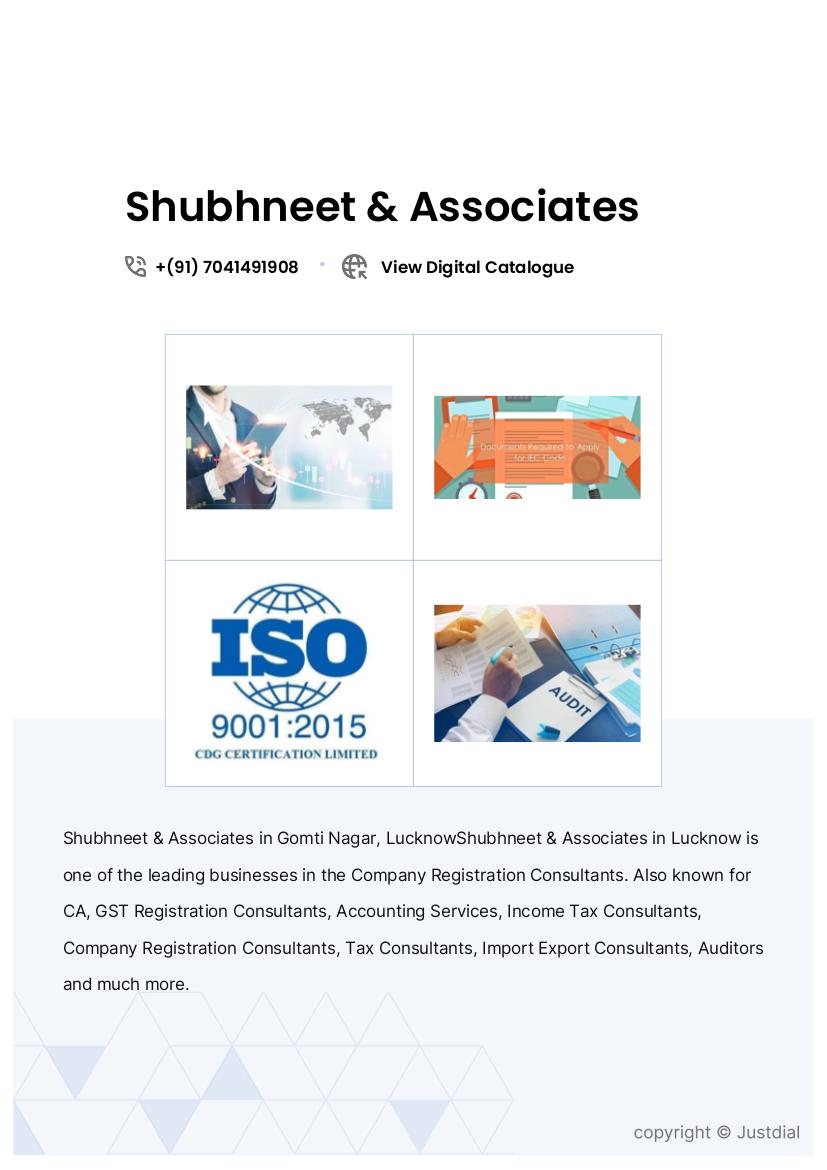 Shubhneet & Associates