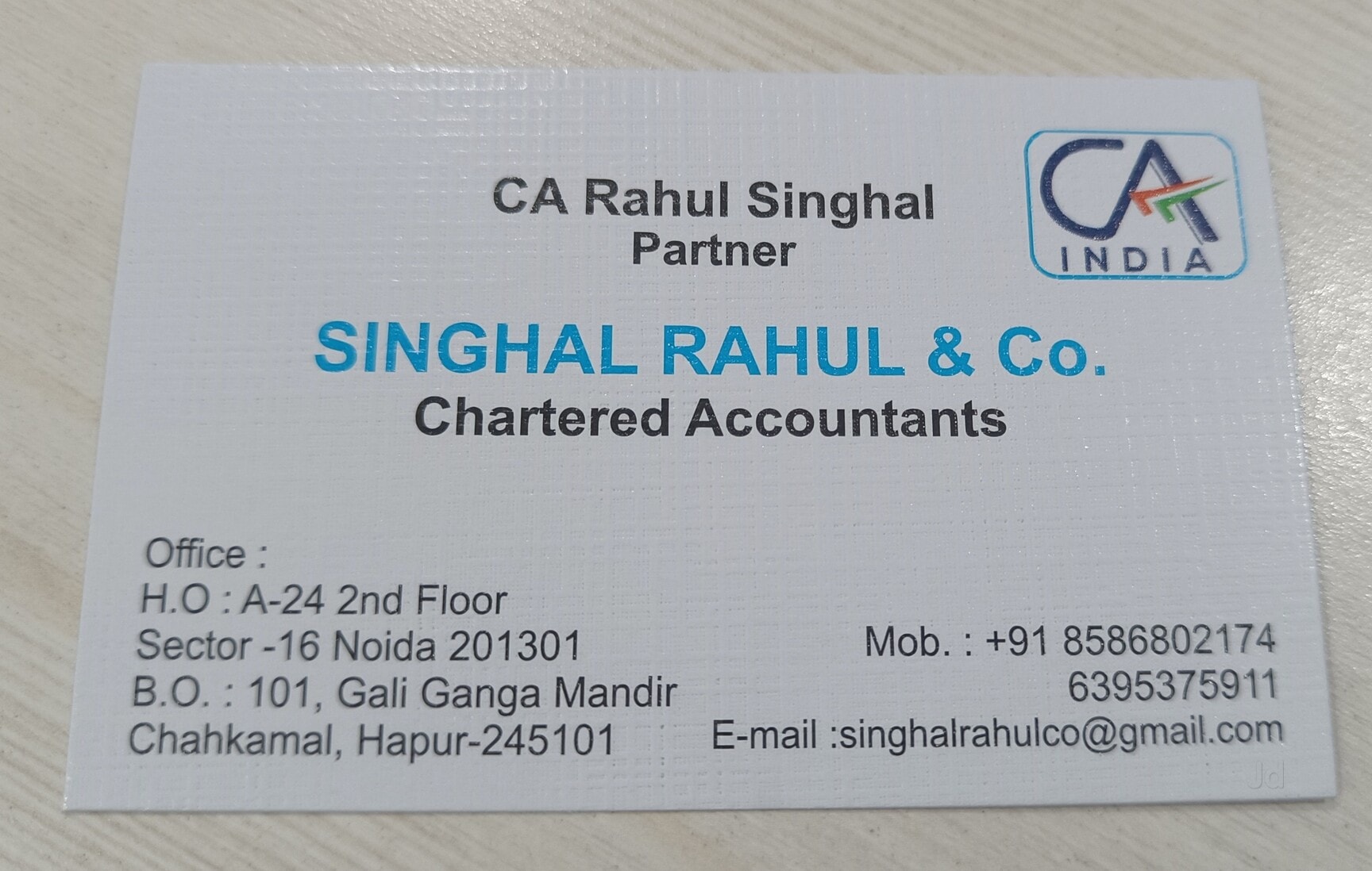 Singhal Rahul & Co