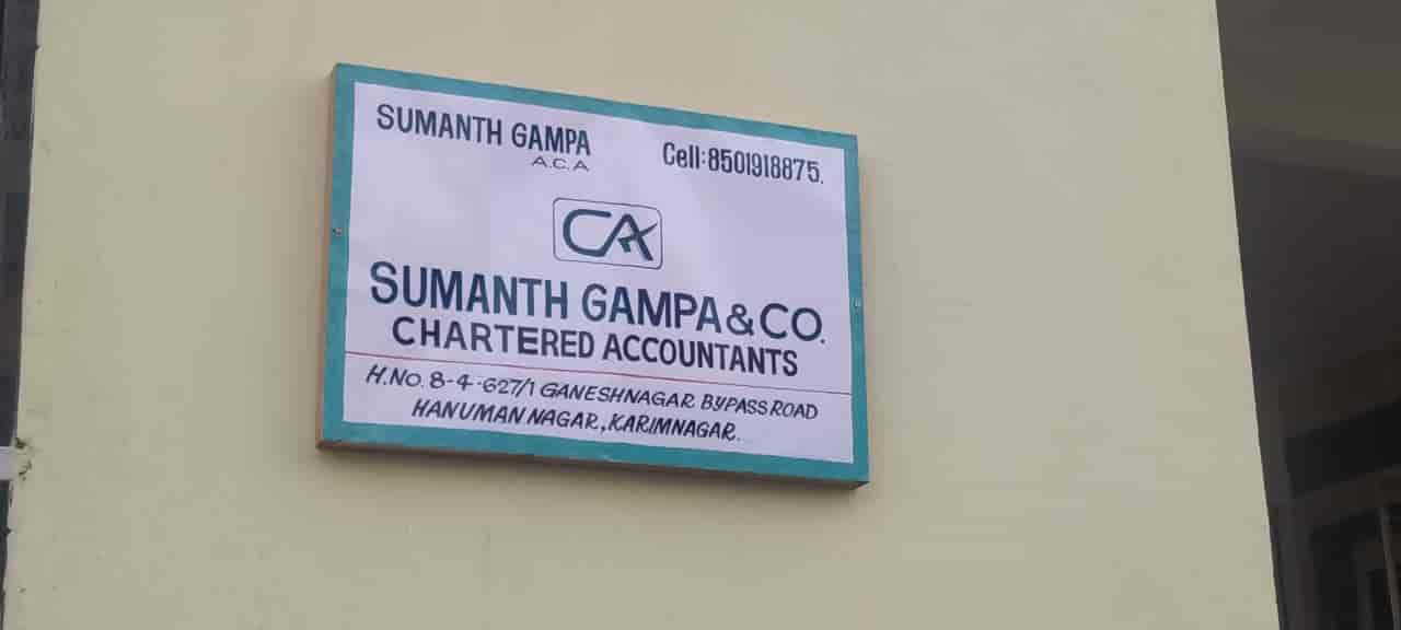 Sumanth Gampa & Co Chartered Accountants