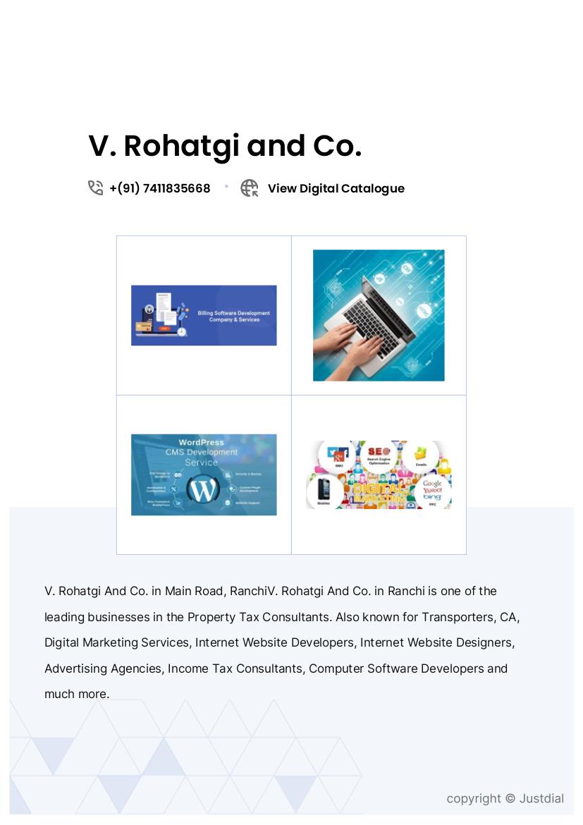 V. Rohatgi and Co.