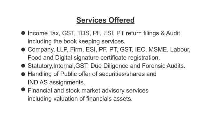 V Santhosh And Associates