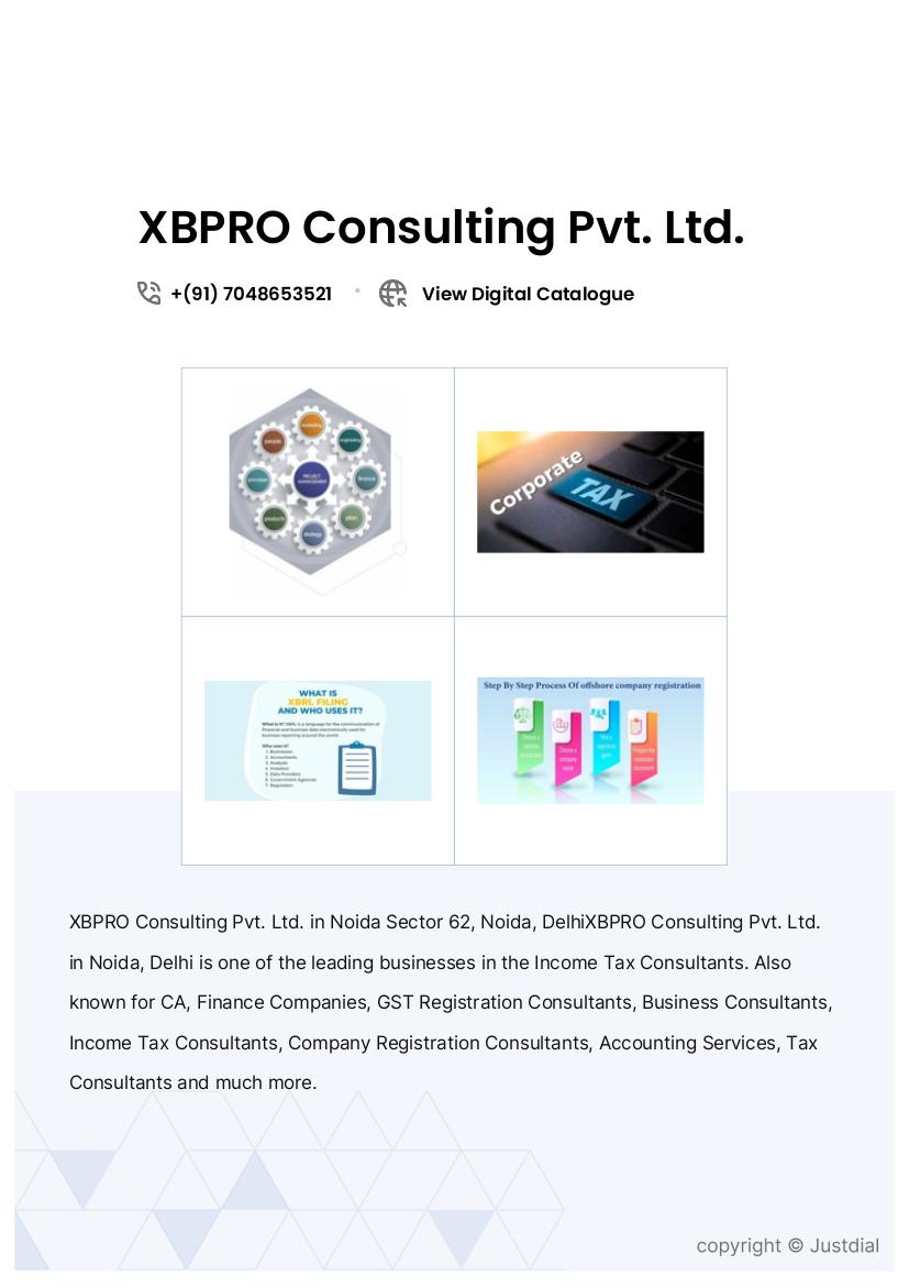XBPRO Consulting Pvt. Ltd.