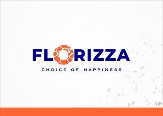 FLORIZZA with 'CHOICE OF HAPPINESS' tagline trademark artwork