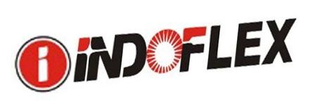 DEVICE OF I WITH INDOFLEX trademark artwork