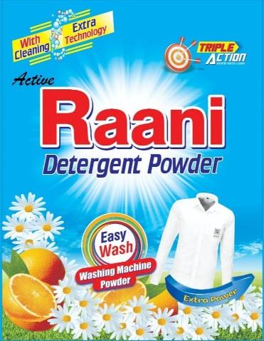 Active Raani detergent Powder trademark artwork