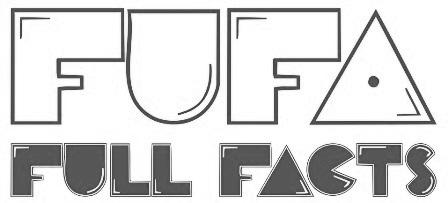 FUFA FULL FACTS trademark artwork