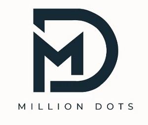MILLION DOTS with Device trademark artwork