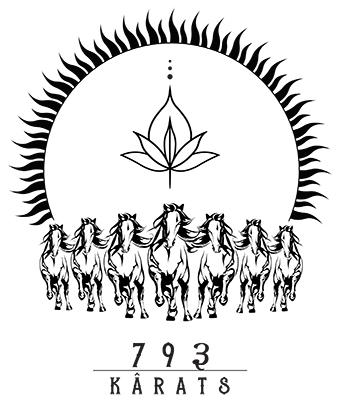 793 KARATS Device of Label trademark artwork