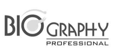 BIOGRAPHIES PROFESSIONAL trademark artwork
