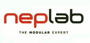 NEPLAB WORD WITH TAGLINE THE MODULAR EXPERT trademark artwork
