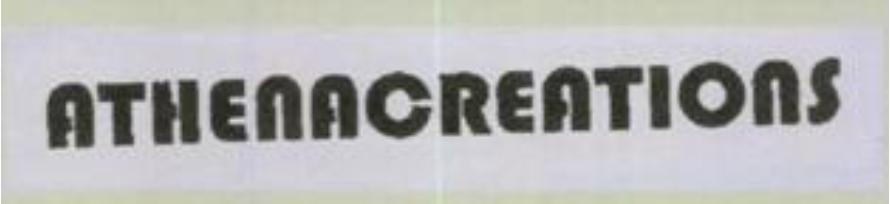 ATHENACREATIONS as per label trademark artwork