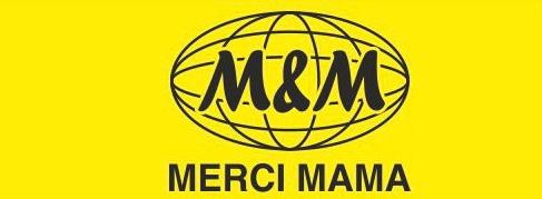 MERCI MAMA with device of M & M trademark artwork