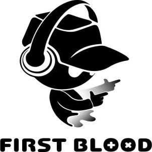 FIRST BLOOD trademark artwork