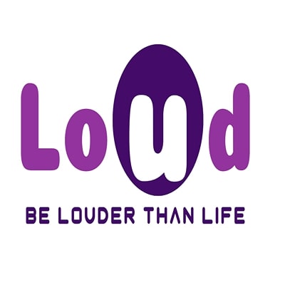 LOUD BE LOUDER THAN LIFE trademark artwork