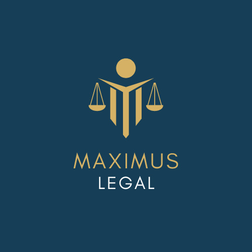 MAXIMUS LEGAL trademark artwork
