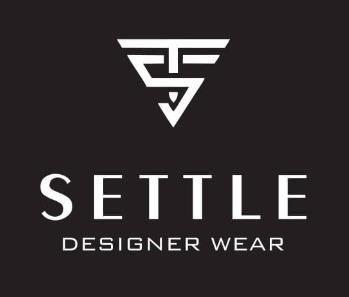 SETTLE DESIGNER WEAR trademark artwork