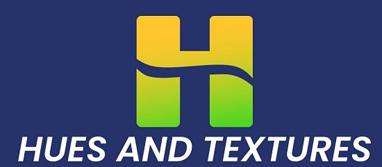 HUES AND TEXTURES trademark artwork