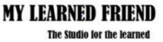 MY LEARNED FRIEND trademark artwork