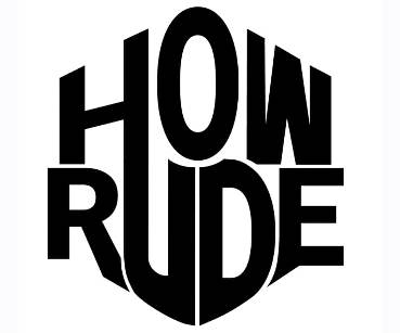 HOWRUDE trademark artwork