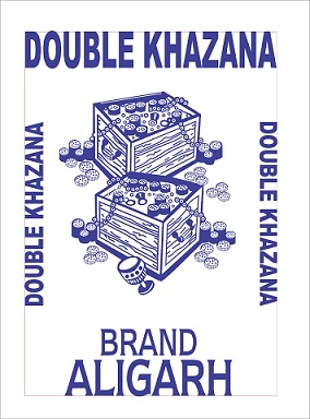 DOUBLE KHAZANA trademark artwork