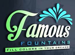 FAMOUS FOUNTAINS trademark artwork