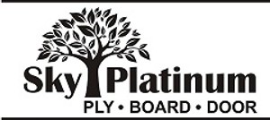 Sky Platinum - Ply Board Door trademark artwork
