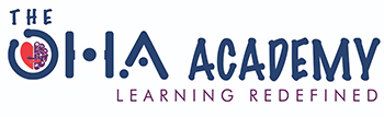THE OHA ACADEMY – Learning Redefined trademark artwork