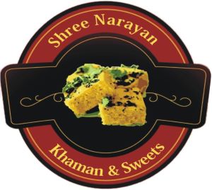 Shree Narayan Khaman and Sweet trademark artwork