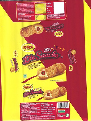 RAJA LITE SNACKS trademark artwork