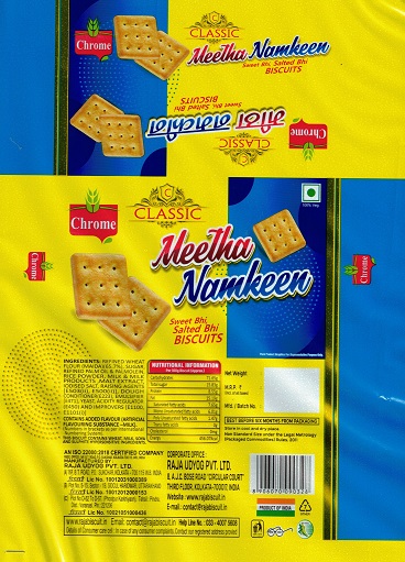 CHROME CLASSIC MEETHA NAMKEEN trademark artwork