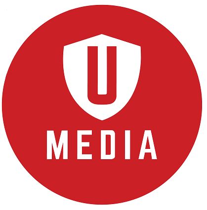 U MEDIA trademark artwork