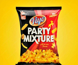 VIYO FOODS PARTY MIXTURE trademark artwork