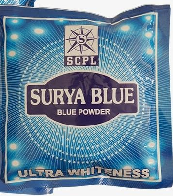 SURYA BLUE- BLUE POWDER trademark artwork